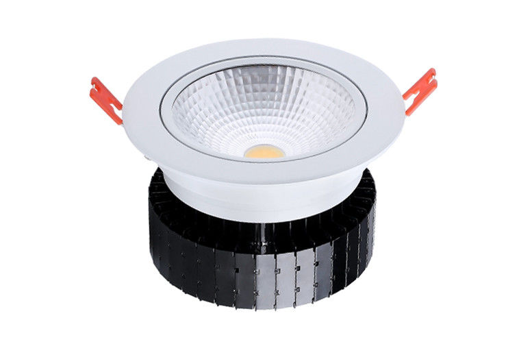 40W 4 inch COB LED Down light with hollow out heatsink, 60° Beam Angle , CRI>80